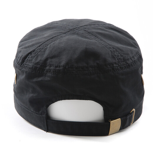 Chapeau Siggi printemps et d'été du chapeau plat en plein air du chapeau de baseball masculin chapeau soleil grand circonférence à la tête noire 61-63