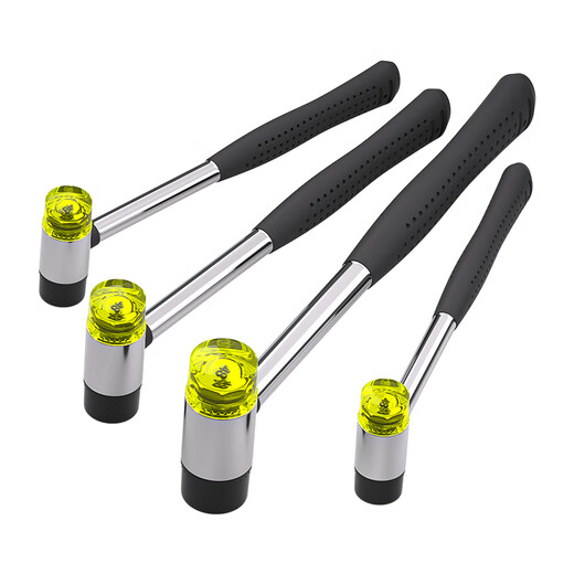 Tianzhuo Hardware Rubber Hammer Small Hammer Rubber Hammer Solid Rubber Installation Hammer Rubber Hammer Rubber Hammer for Floor Tiles 25MM Installation Hammer Buy 2 Get 2 Heads Free Buy 5 Get 1 Hammer