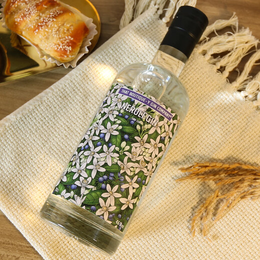 Mafuyat (marcas atom) [botella original importada] etiqueta cómica TWGC que divertida gin gin gin gin base de vino qiqu nai rongli gin 700ml 1 botella