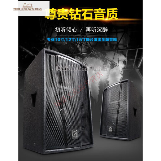 BEYZK马田/玛田音箱F10寸12寸15寸频音响舞台演出KTV酒吧慢摇部分定 F1 F12156磁