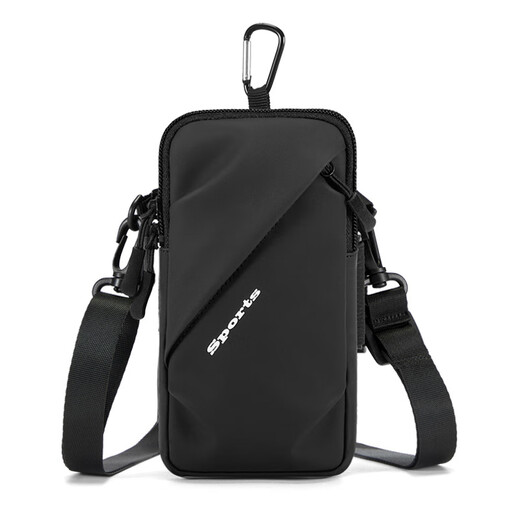 L&M running mobile phone arm bag single room cross-body bag unisex wrist bag sports fitness equipment mobile phone waterproof arm bag black