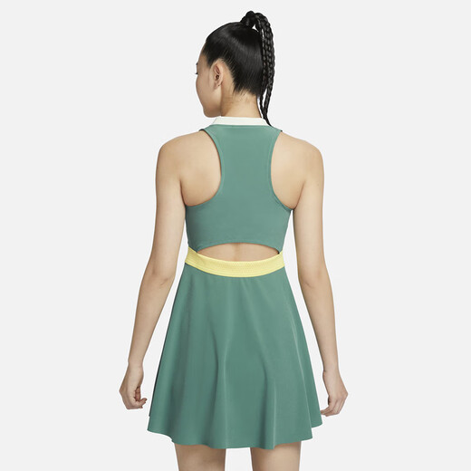 Nike Tennis Uniform French Open Wimbledon Frauen 2024 Frühling und Sommer Neues Tennis T-Shirt Kleid Schnell trocken DX1428-361 Mint Green Kleid French Open Model S