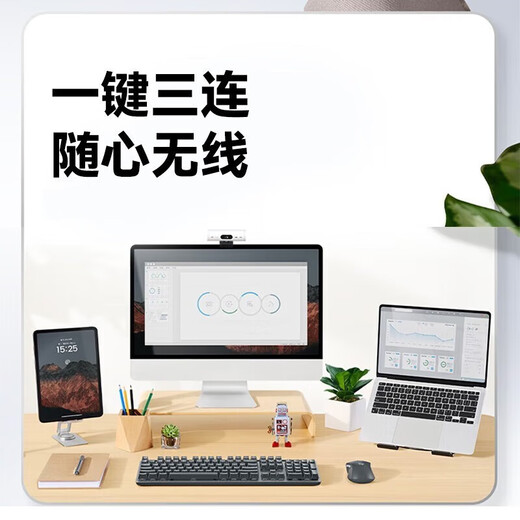 罗技K865机械键盘 无线蓝牙键盘 104键全尺寸键盘电竞游戏键盘 石墨黑 TTC红轴 石墨黑 TTC红轴( K845升级款 )