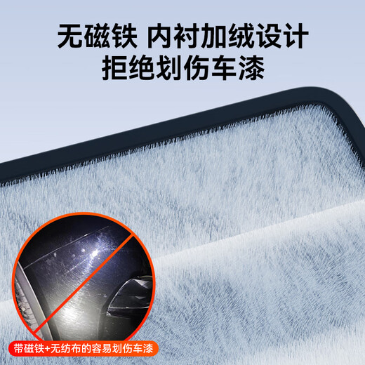 Shantou Lincun Auto Schneeabdeckung, Anti-Frost-Dach-Dach-Halbkörper-Deckung Winter Anti-Frostabdeckung vordere Windschutzscheibe Anti-Snow Dicked Autokleidung Nio et5es6es8ET7ec679 Customized Order Note Modell/Vollautoabdeckung
