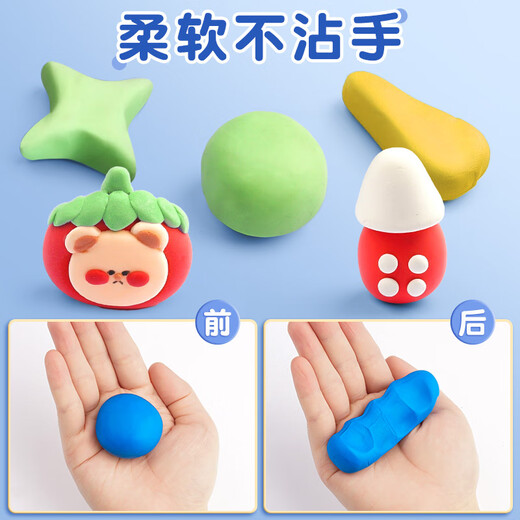 
Cool Xiaoshuai Wire brushed rubber plastic eraser can brush color change color sketch drawing highlighter for students art students children's kindergarten slurry 6 boxes