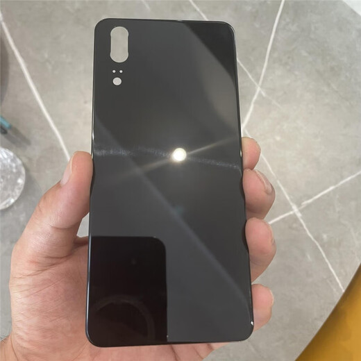 Huawei es adecuado para la cubierta trasera original P20 P20 P20 Pro Mobile Caja trasera Case de vidrio P20 Pantalla trasera Tapa de batería P20 Aurora Cubierta trasera única + Patch de disipación de calor + Cubierta de lente + Herramienta