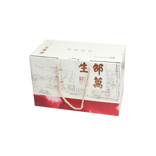 Shao Wansheng Dragon Boot Festival Geschenkbox Geschenkboxen Geschenkboxen marinierte getrocknete Waren Geschenke Speck Neujahrswarenpack fünf Segen Geschenkboxen 1278g
