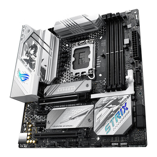 华硕B760 主板套装搭英特尔13代i5 13490F/13600KF/14490F/14600KF/12600KF/12490F 主板CPU套装 华硕ROG B760-G WIFI小吹雪S 【14代