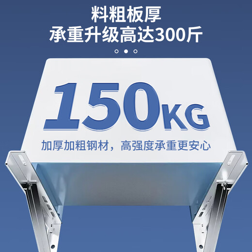 Jingwanhui 304 stainless steel air conditioner outdoor unit bracket is thickened, suitable for Midea, Xiaomi, Greoux, Hualing and other universal large 1 HP-1.5P air conditioner rack W960