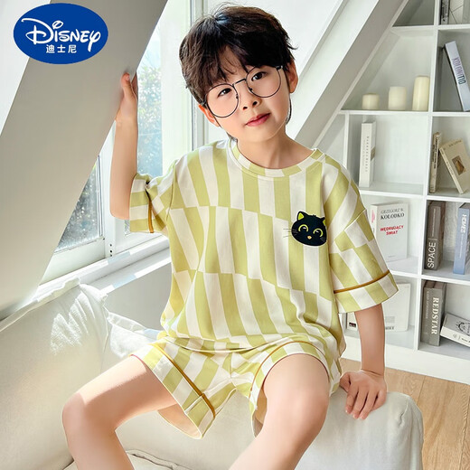 
Disney boys pajamas children's summer pure cotton short-sleeved shorts thin 2025 new boys summer home clothing set TMZ2023079 short-sleeved (UP3.0 cloud-sensing pure cotton) 170 cm Recommended 160-170cm13-15 years old