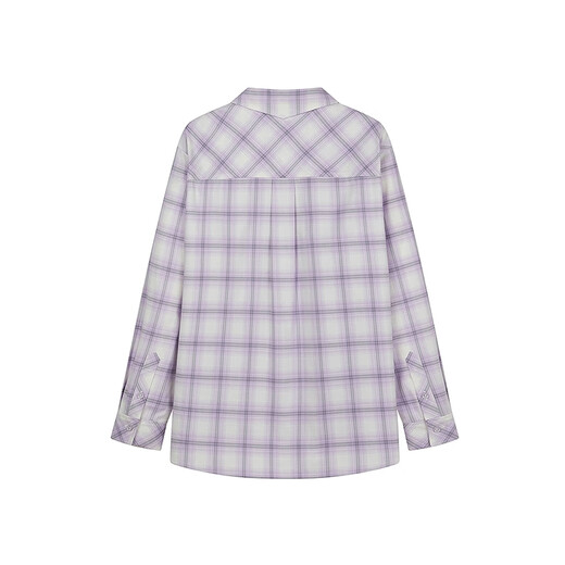 Teenie Weenie Bear Women's Shirt 2025 Autumn New Fun Embroidered Colorful Plaid Lapel Shirt