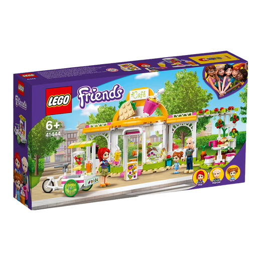 【8成新】乐高(LEGO)积木 好朋友系列41444 心湖城有机咖啡厅6岁+过家家儿童玩具 女孩 生日新年礼物 1月上新