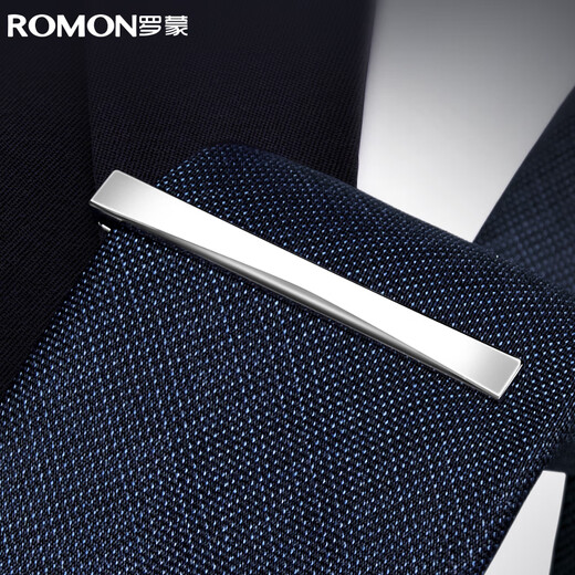 Luo Meng 6CM bow tie clip men's suit tie dress performance clothing clip groom clothing accessories clip