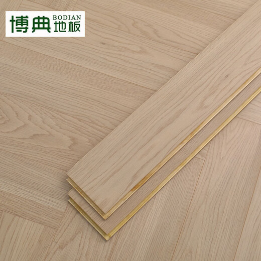 Piso de laminado de madera maciza de madera maciza de tres capas de grado ambiental con núcleo ambiental para el hogar para el hogar de la madera de calefacción de tierra del hogar HGR831