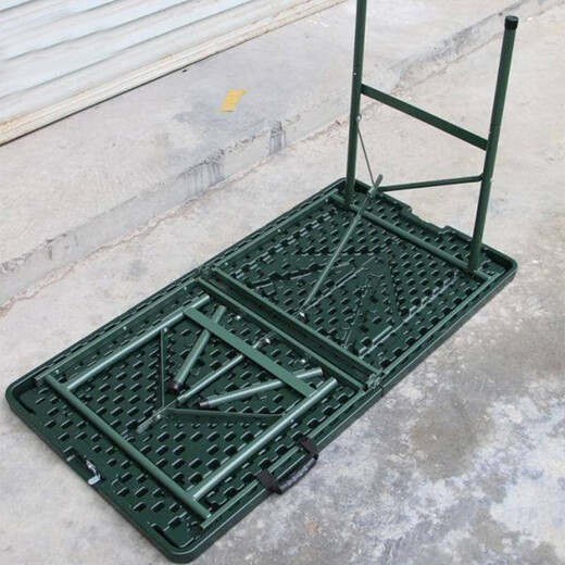 Moldura de soplado de león central 1.2 metros Tabla plegable + silla plegable YS-1048PJ Enlace personalizado de un solo disparo sin enviar