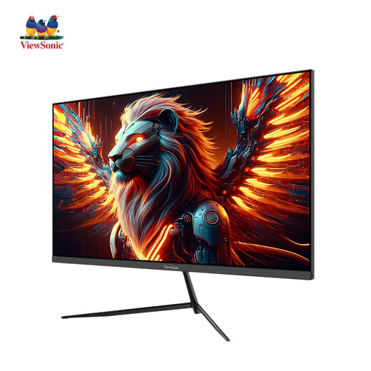 ViewSonic 24,5-Zoll nativer 300-Hz-High-Brush-FastIPS-Hardware-Low-Blue-Light-1-ms-E-Sport-PS5-Game-Monitor mit kleiner Stahlpistole VX2563-HD-PRO