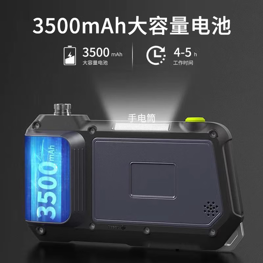 Qiaojiang endoscope high-definition camera car repair visual mirror engine industrial pipeline detection waterproof probe NTS500 (single lens 7.6mm + snake tube 1 meter)