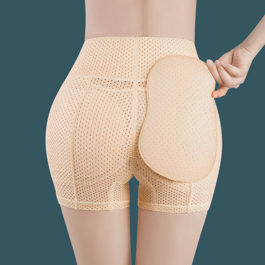 Jindu abdomen lifting buttocks high waist hips underwear fake buttocks plump buttocks sculpting artifact peach buttocks body shaping elegant skin XL