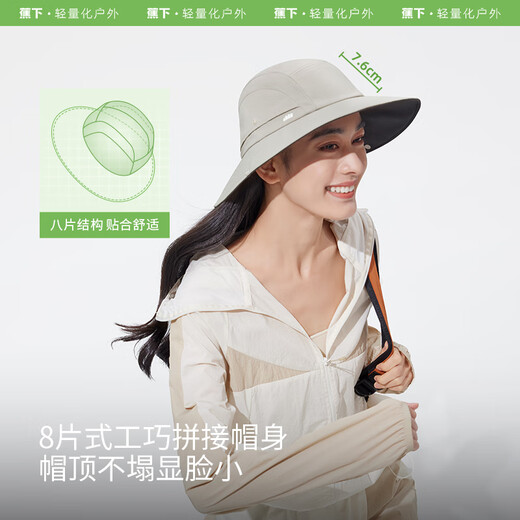 Beneunder cowboy hat fisherman sun protection hat women's visor sun hat hiking hat fishing outdoor WR50324 purple