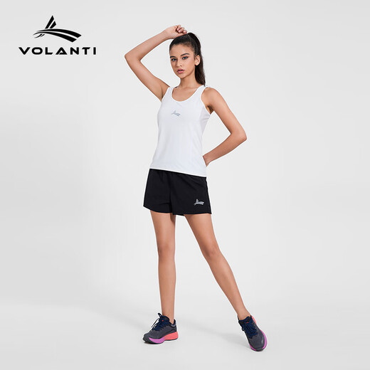 Volandi All-Around 1.0 Slim Sports Vest Women's Quick-Drying Shaping Pilates Training Clothes Breathable Slimming Internet Celebrity Running White S