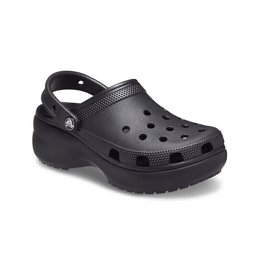 crocs Crocs thick-soled cloud hole shoes outdoor 206750 Black-001 37/38 (240mm)