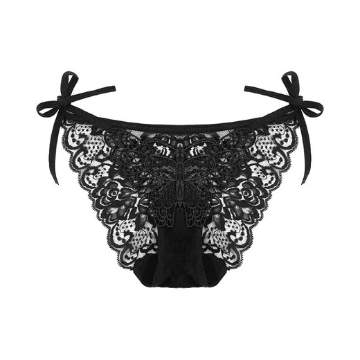 Universal Bow Low Waist Lace Panties Pure Sexy Girl Underwear Hottie Sexy Briefs White 12% Off on Purchase of 5 Pieces One Size