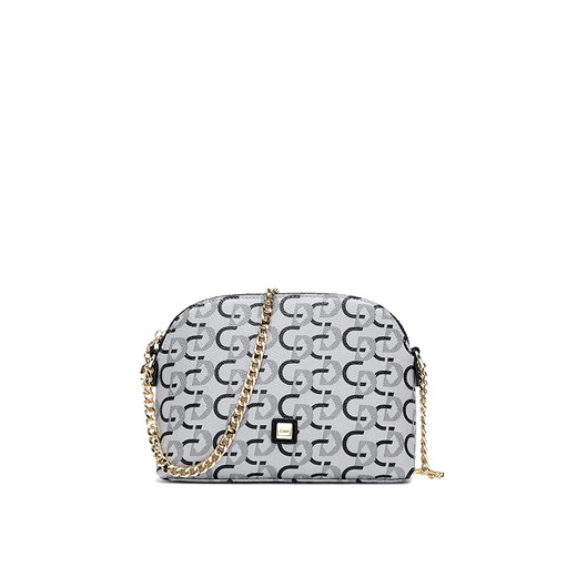 Cuud Bag Damensäcke, Presbyop Chain Crossbody Shell Bag PVC Mode kleine Tasche Frauen eine Schulter Geburtstagsgeschenk für Freundin 2b große Größe