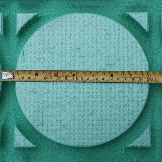 Floor heating module superconducting backfill dry floor heating spacing 20 template insulation board card slot green home fast 20 pipe slot spacing 15 (10 sheets shipped by logistics county town) 1.2 meters long 3 centimeters thick 0.6 meters wide