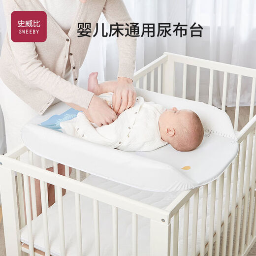 Sweeby Diaper Table Baby Care Table Crib Diaper Changing Table Newborn Baby Changing Diapers 1 Pack Elephant Style Waterproof Fabric - Universal Design Individual Nursing Table