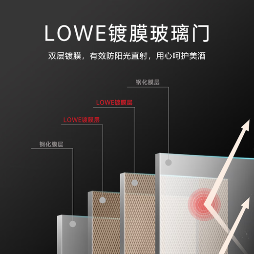 DBERLAN heat-free series electric door handleless fully embedded wine cabinet constant temperature wine cabinet beverage tea refrigerator household kitchen cabinet matching 600 height opening door-smart display large screen 30 bottles