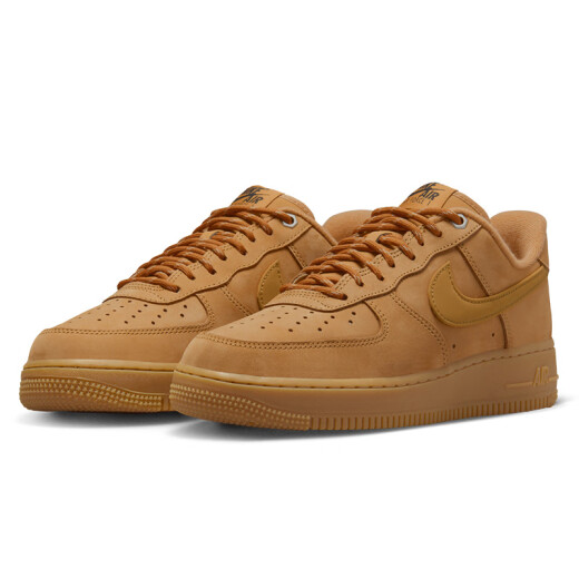 耐克（NIKE）女鞋2025春季新款AIR FORCE 1空军一号AF1小麦色休闲运动板鞋 FZ7372-200 35.5