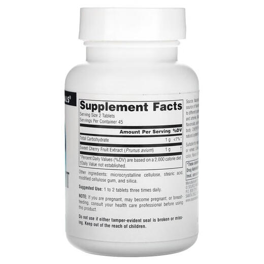 
Source Naturals Cherry Fruit Extract, 500 mg, 90 Tablets 90 Units 1098