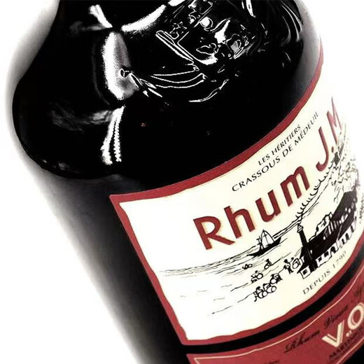 嘉冕(RhumJ.M)朗姆酒法国进口马提尼克岛农业朗姆酒洋酒调酒基酒 嘉冕法式VO朗姆酒 700mL 1瓶