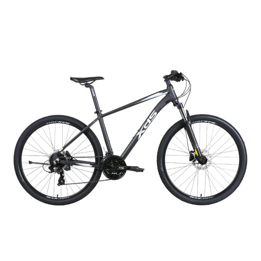 Xidesheng Mountain Bike Hacker 500 Fitness 24-speed Transmission Bicycle Adult Bike Dark Gray White 17