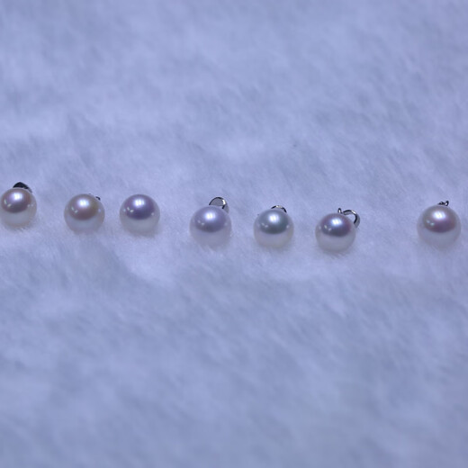 Muju 8.5-9mm natural freshwater pearl pendant S925 silver pendant melon seed buckle fashion simple handmade necklace not included