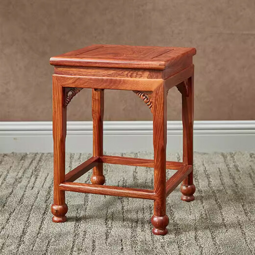 Yishan Yipinmao furniture African rosewood (scientific name: Hedgehog rosewood) solid wood dressing table New Chinese style dressing table and stool combination dressing table Ming and Qing Dynasty classical bedroom furniture dressing table + dressing stool dressing table