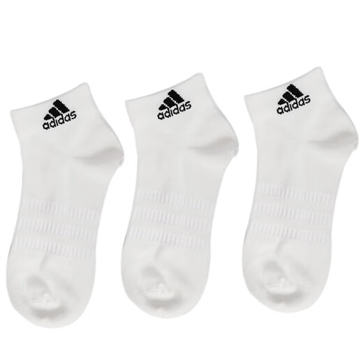 
Adidas official website official men's socks women's socks spring training fitness sports socks casual breathable towel bottom short socks DZ9435/white/three pairs L-suggestions S-suggestions sizes 35-38