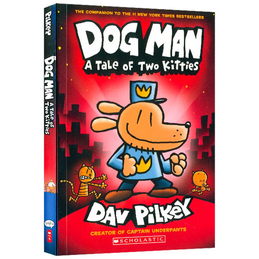 神探狗狗 Dog Man第三册进口原版全彩漫画桥梁书（凯迪克大奖获奖作家生涯代表作品）小学生课外阅读故事 儿童英语启蒙绘本【6-9岁】