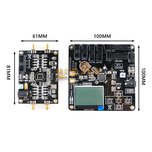 AD9959高速DDS模块 正弦波信号发生器射频信号源四通道远超AD9854 AD9959高速DDS模块