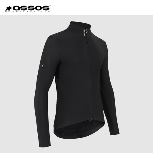 ASSOS cycling jersey men's spring and autumn fleece long-sleeved top warm MILLE GT Spring Fall Jersey C2 black L