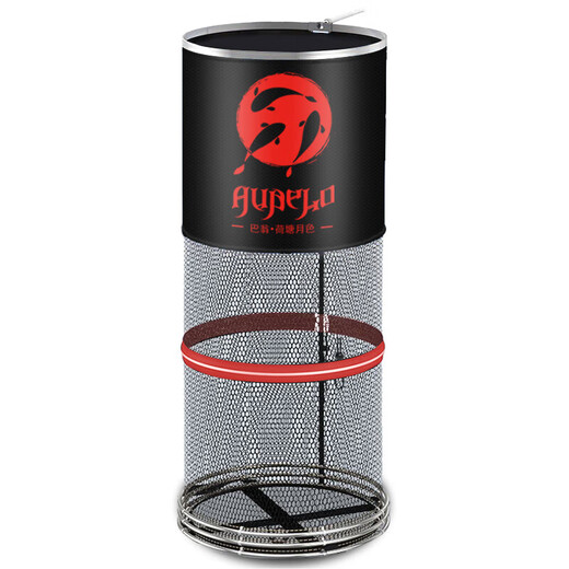 Competitive fish protection thickened nylon line quick-drying anti-hanging fish black pit wild fishing special fishing protection fishing net bag fishing gear 25cm 0.8m edge single fish protection