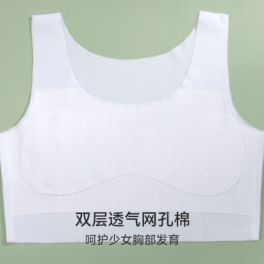 Catman (MiiOW) 2-piece girl underwear for girls development period 9-12 years old elementary school junior high school vest girl bra in summer thin style