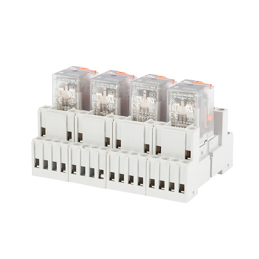 ABB small intermediate relay CR-M024DC2L AC 14/8 pin 24V DC electromagnetic base CR-M2SS CR-M110DC4L