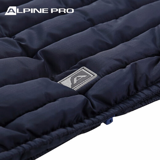 
Alpine PRO children's thickened warm cotton jacket parent-child style waterproof windproof casual outdoor spring and autumn cardigan jacket 682 navy blue 150