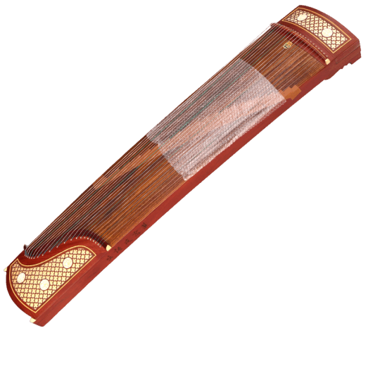 
Dunhuang brand Dunhuang Guzheng 694PP floating and colorful mahogany solid wood performance professional level 10 exam national color agarwood painted piano 694KK banana window night speech (full set of gift packs)