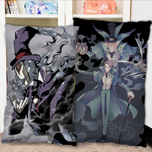 Identity V Jack pillow half body 2D peripheral customized double-sided printed photo sleeping strip pillow gift double-sided customized send picture to customer service 40x60cm satin pillowcase only