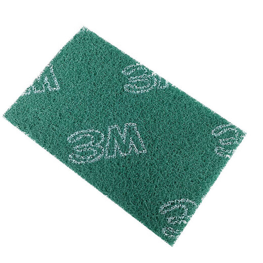 Qianyi hard model 8698 thickened and enlarged industrial scouring pad silk cloth emery pot brush kitchen stainless steel rust removal cleaning scouring pad 125*200 20 pieces