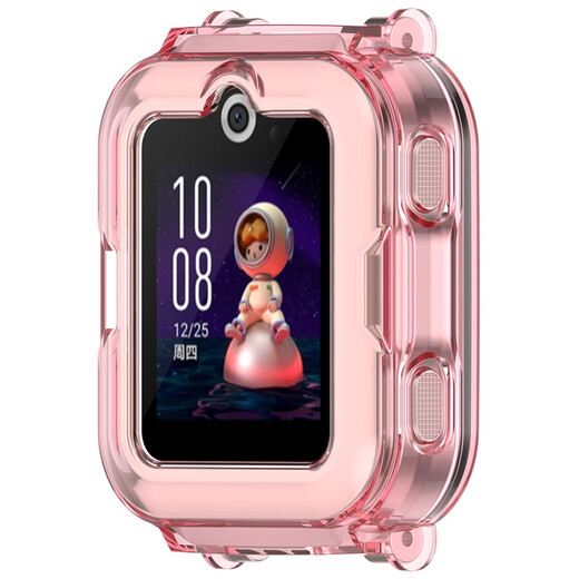 KMaxAI is suitable for Huawei children's watch 4Pro protective cover + film set, phone watch soft rubber cover, screen protector, anti-scratch eye mask, protective case, tempered film, transparent powder