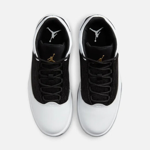 Nike (NIKE) basketball shoes men's shoes for spring new JORDAN MAX AURA 2 sports shoes cushioning casual shoes CK6636-107 black and white little gold man 41
