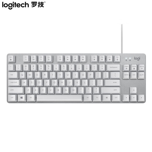 罗技K835机械键盘 有线键盘 游戏办公键盘 84键 红轴/青轴 【K835】84键 TCT红轴 白
